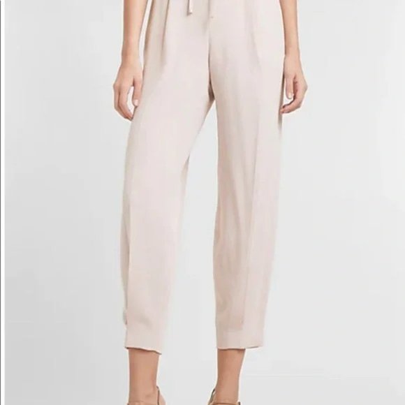 Express High Waisted Drawstring Jogger Pants XL - Picture 2 of 5